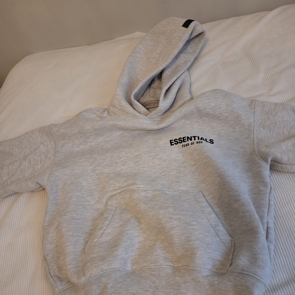 Essentials Light Gray Hoodie